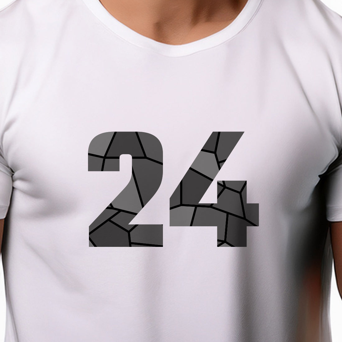 24 Number Unisex T-Shirt (White)
