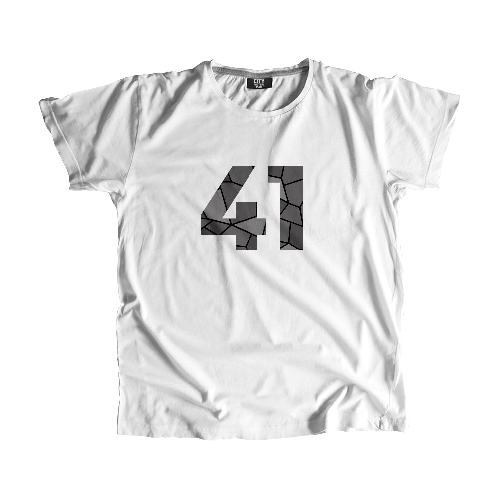 41 Number Unisex T-Shirt (White)
