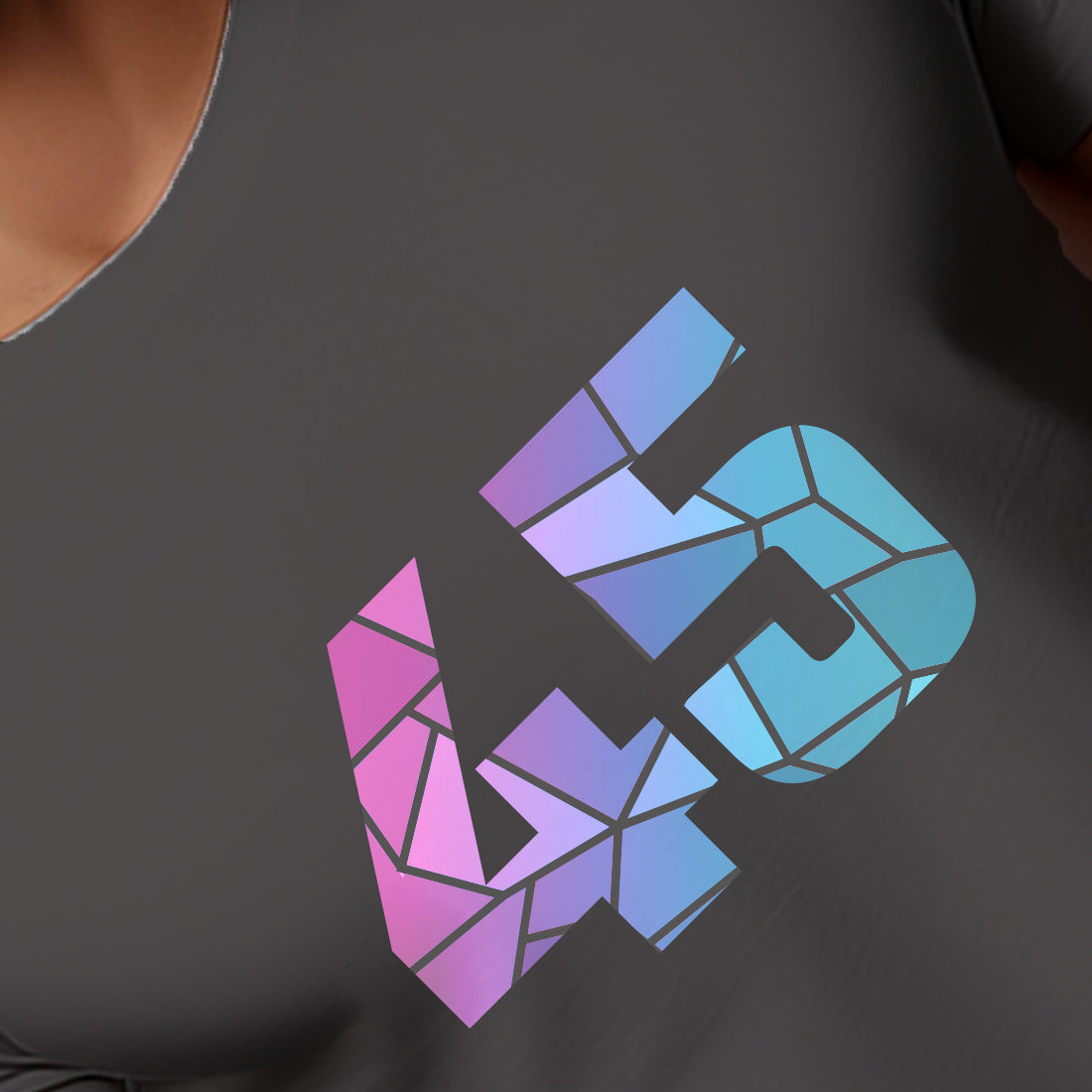 45 Number Unisex T-Shirt (Charcoal Grey)