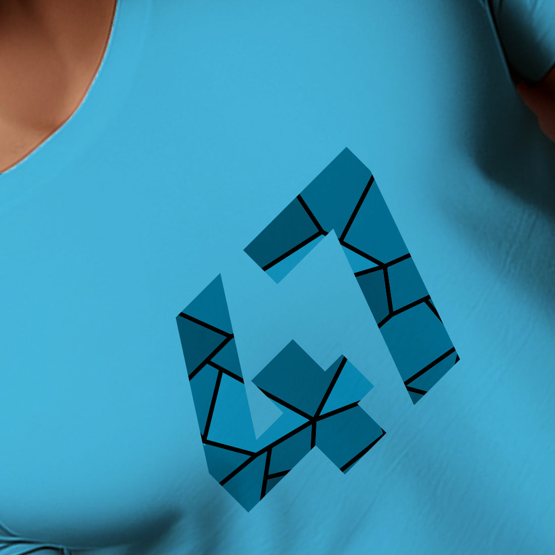 47 Number Unisex T-Shirt (Sky Blue)