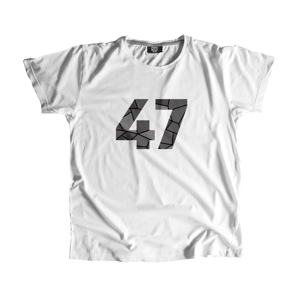 47 Number Unisex T-Shirt (White)