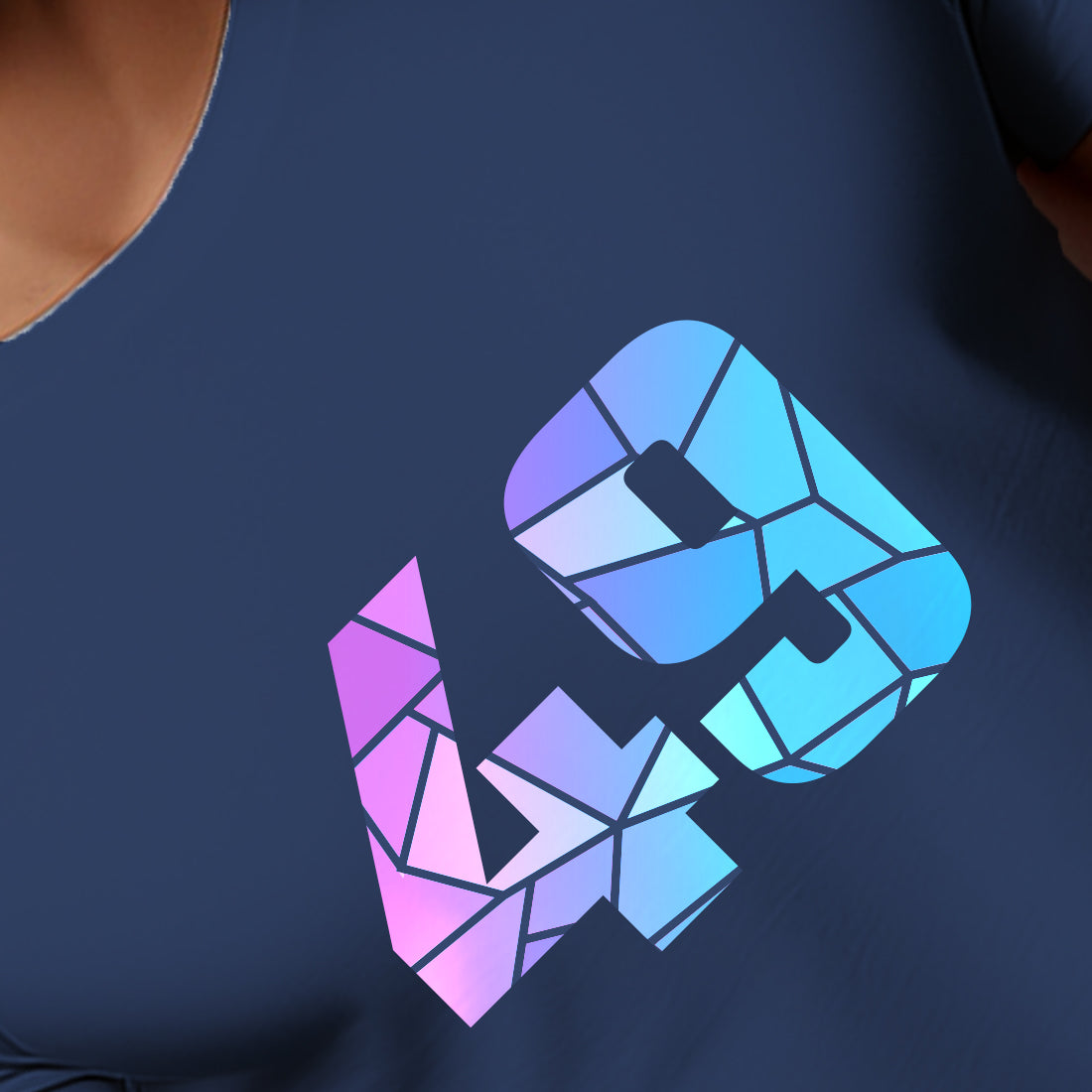49 Number Unisex T-Shirt (Navy Blue)