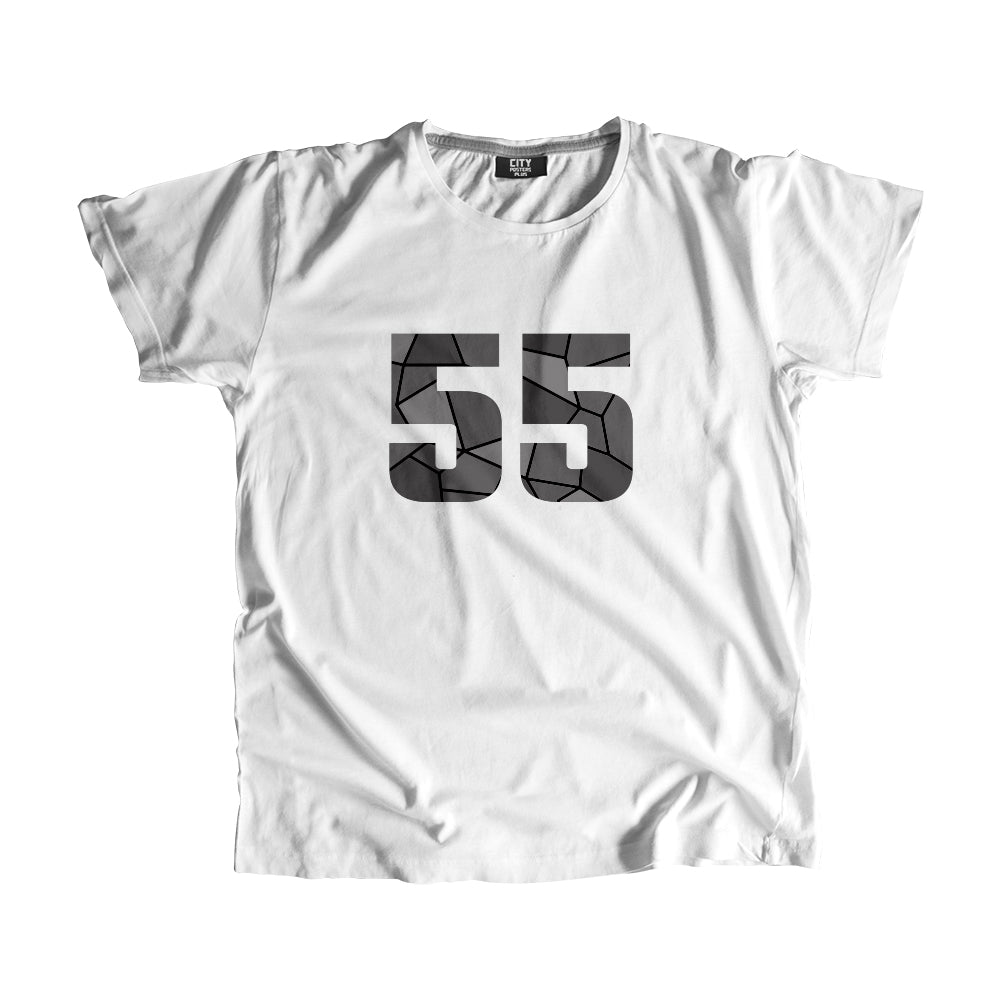 55 Number Unisex T-Shirt (White)