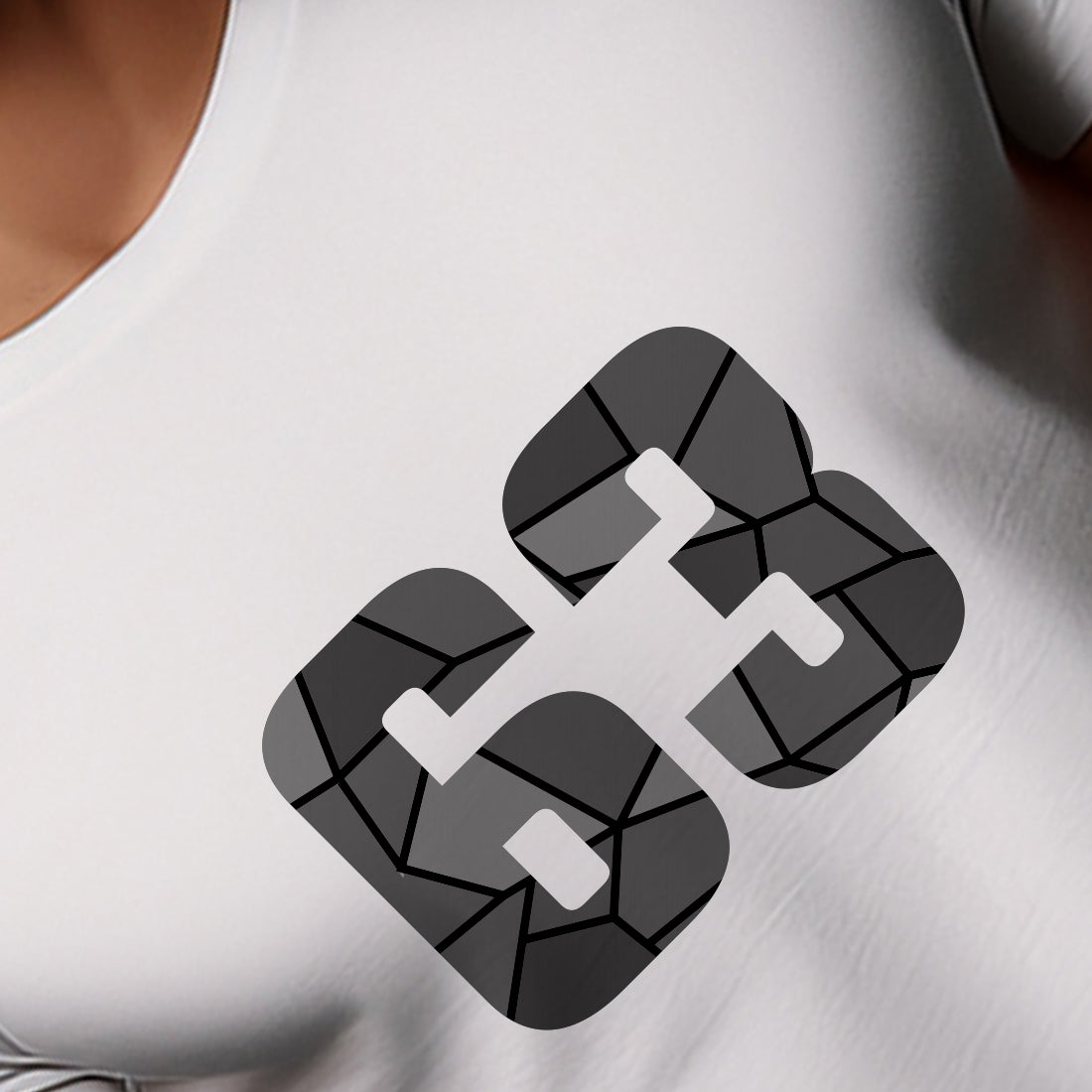 63 Number Unisex T-Shirt (White)