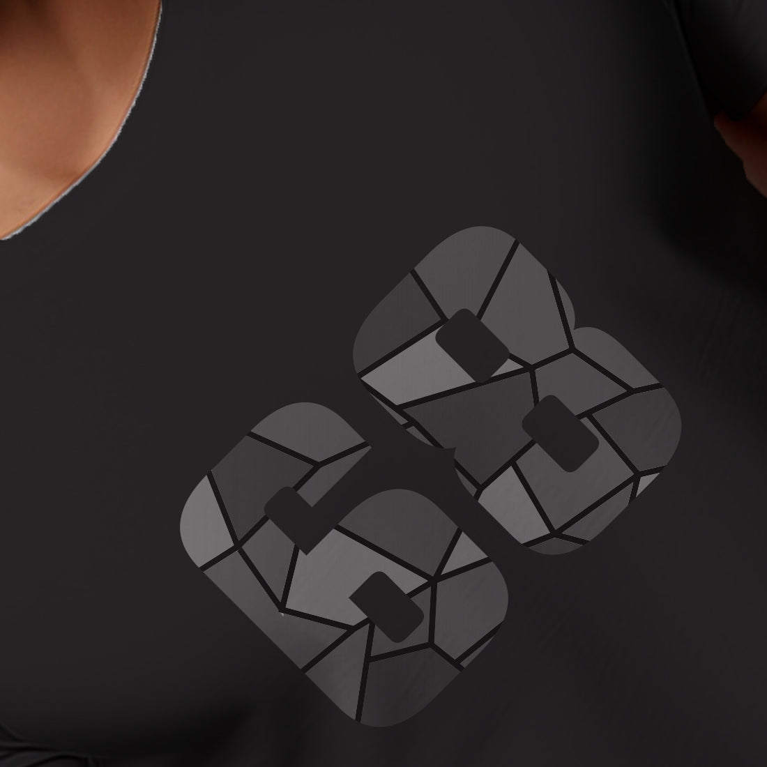 68 Number Unisex T-Shirt (Black)