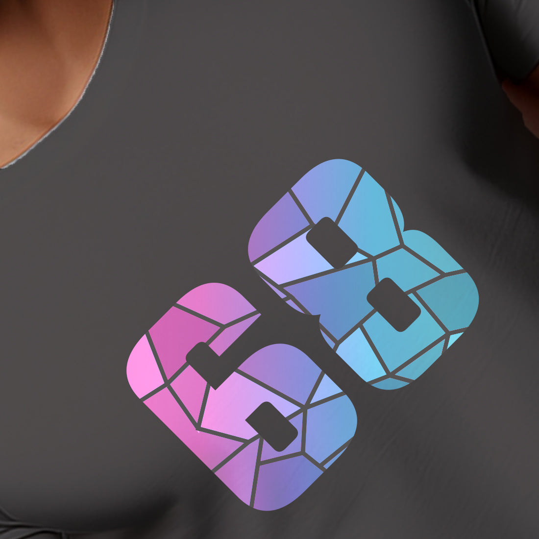 68 Number Unisex T-Shirt (Charcoal Grey)