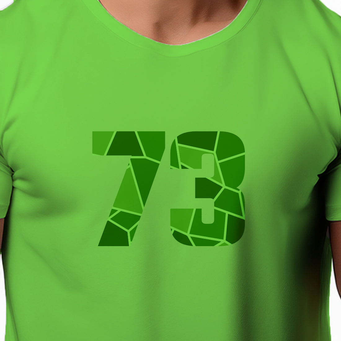 73 Number Unisex T-Shirt (Liril Green)