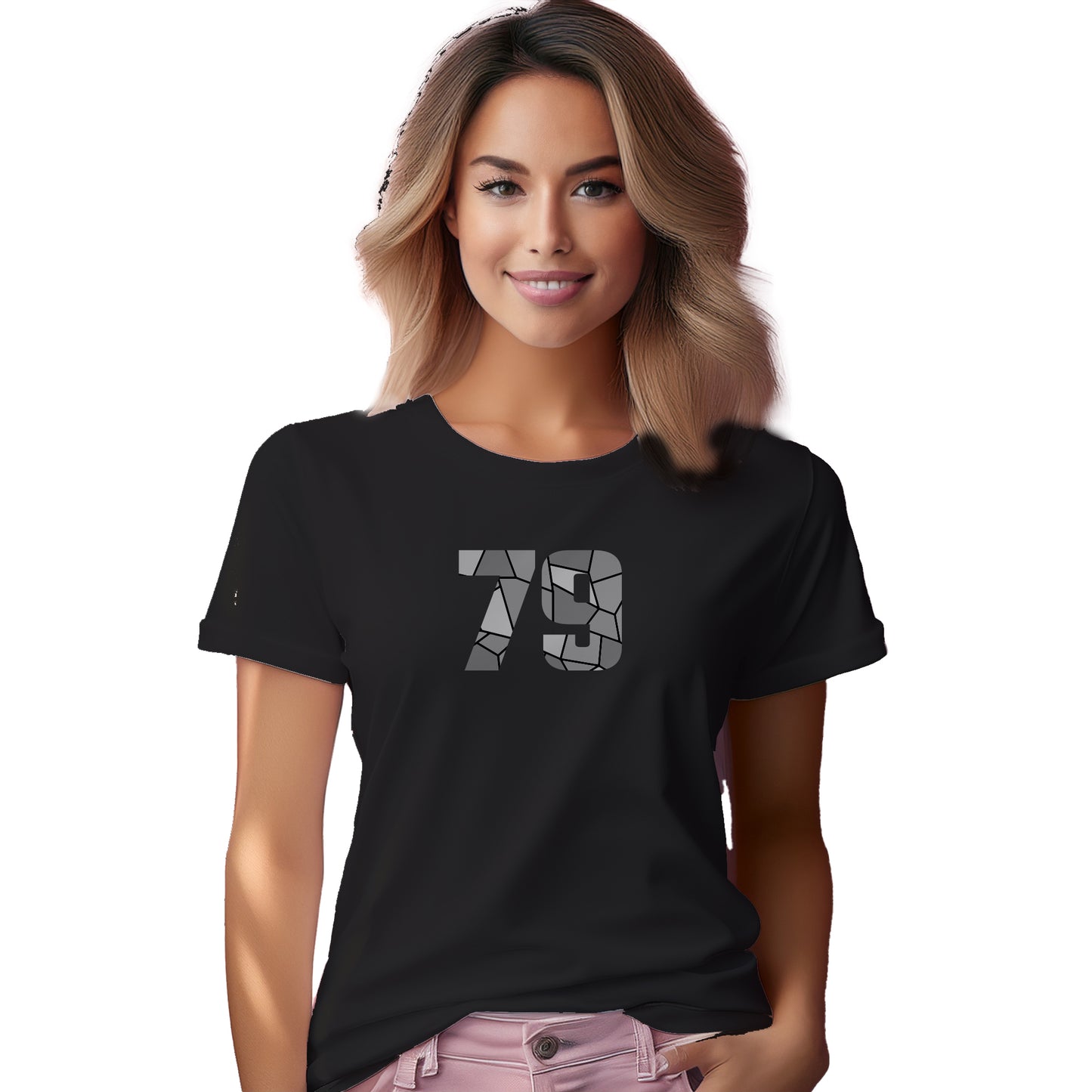 79 Number Women's T-Shirt (Black)