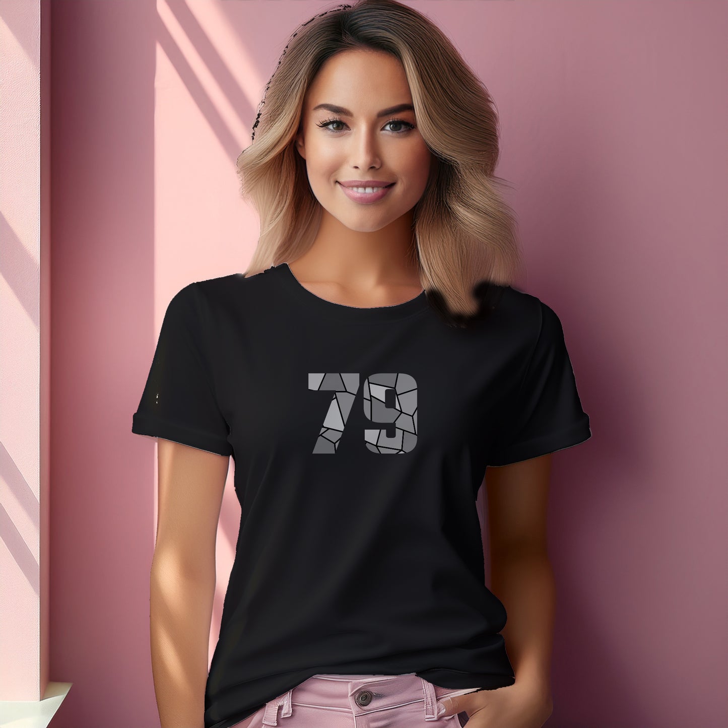 79 Number Women's T-Shirt (Black)