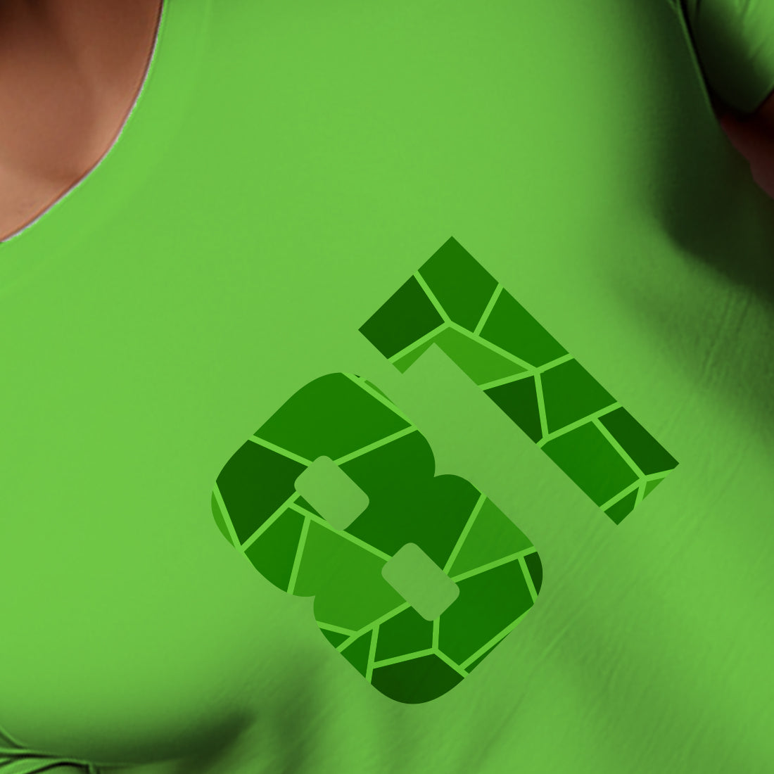 81 Number Unisex T-Shirt (Liril Green)
