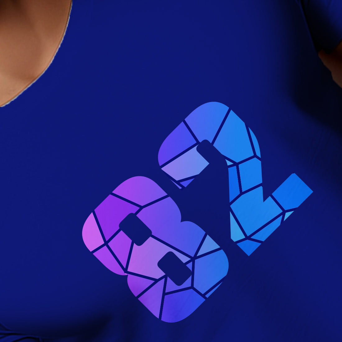 82 Number Unisex T-Shirt (Royal Blue)