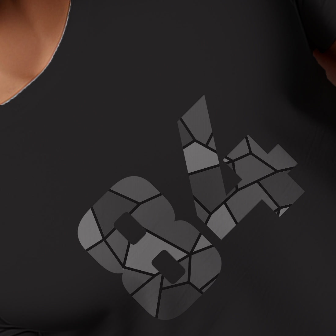 84 Number Unisex T-Shirt (Black)