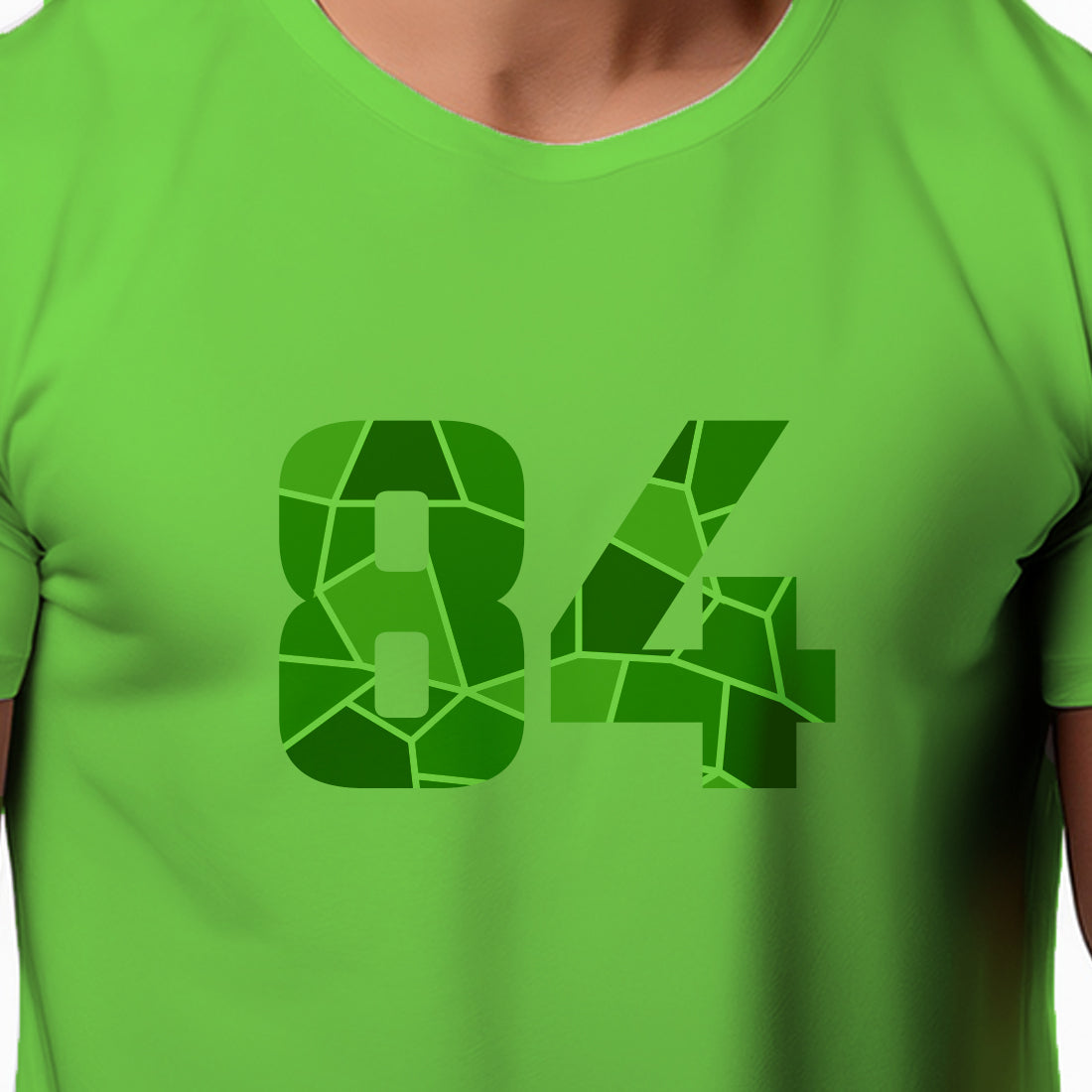 84 Number Unisex T-Shirt (Liril Green)