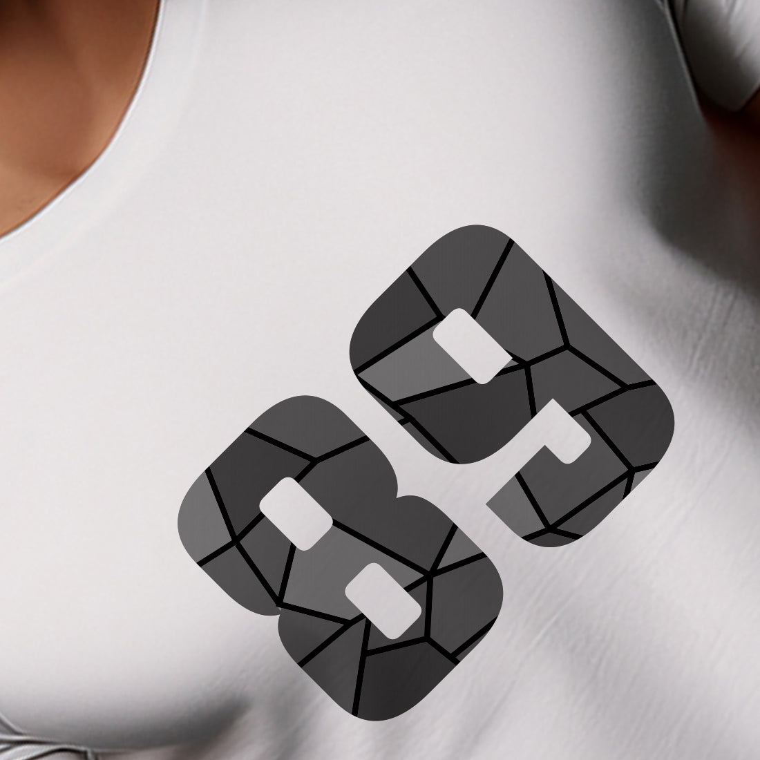 89 Number Unisex T-Shirt (White)