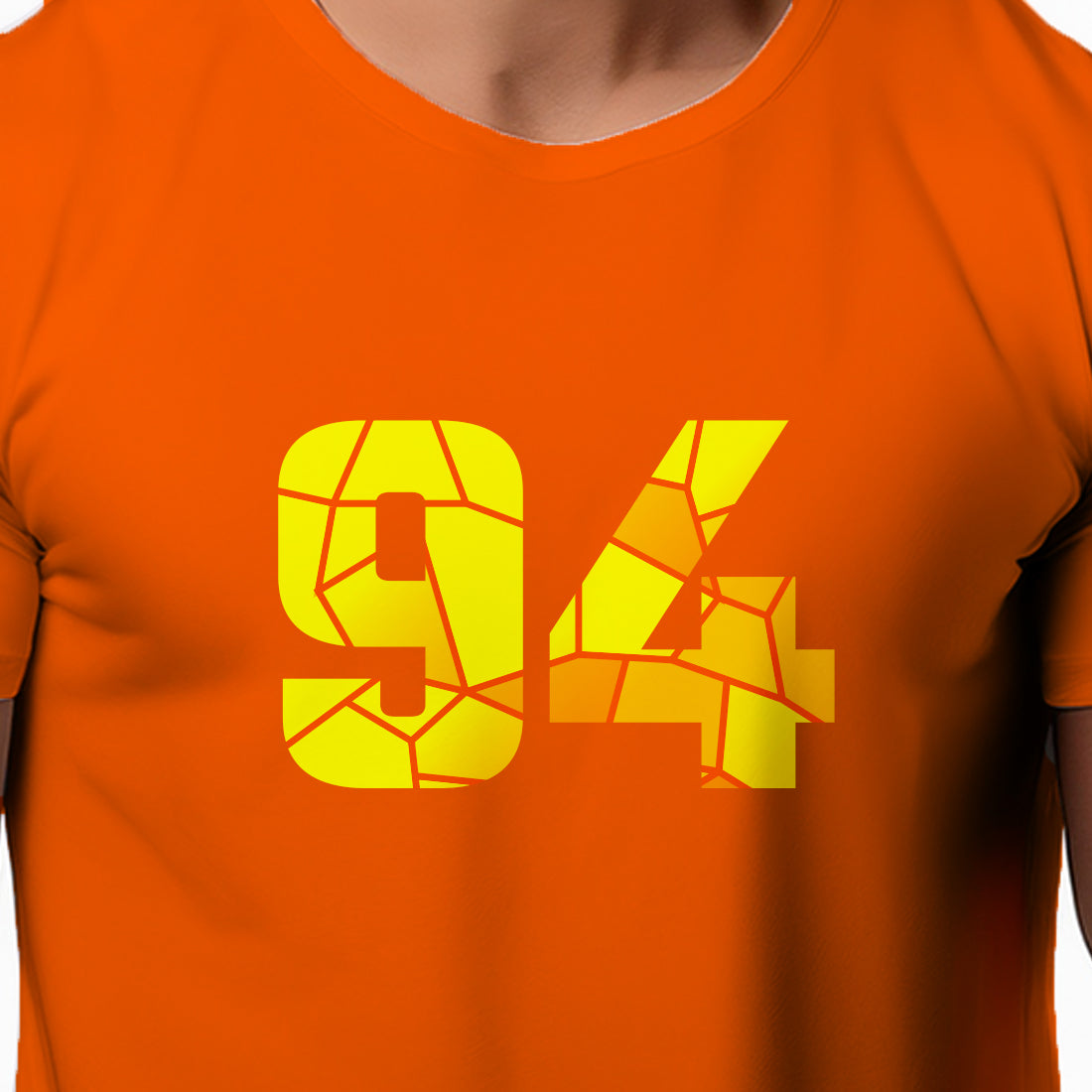 94 Number Unisex T-Shirt (Orange)