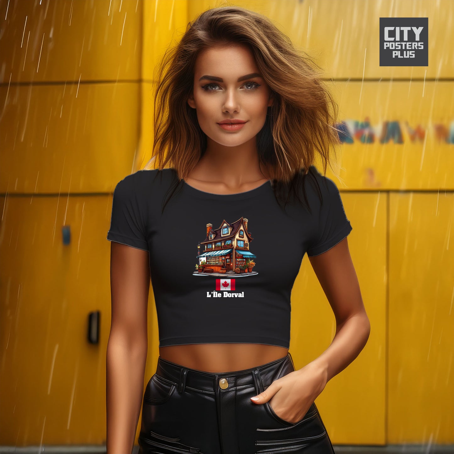L'Île Dorval Women Crop Tops