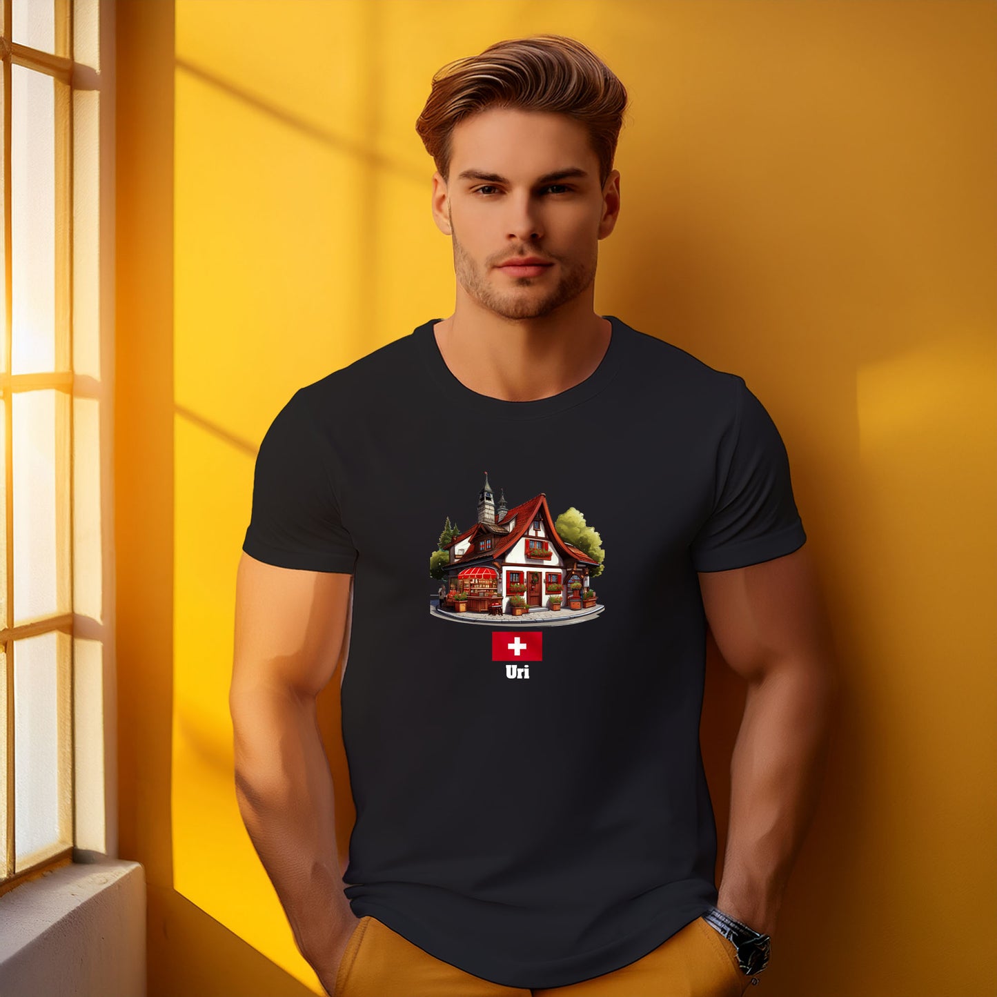 Uri Men Unisex T-Shirt