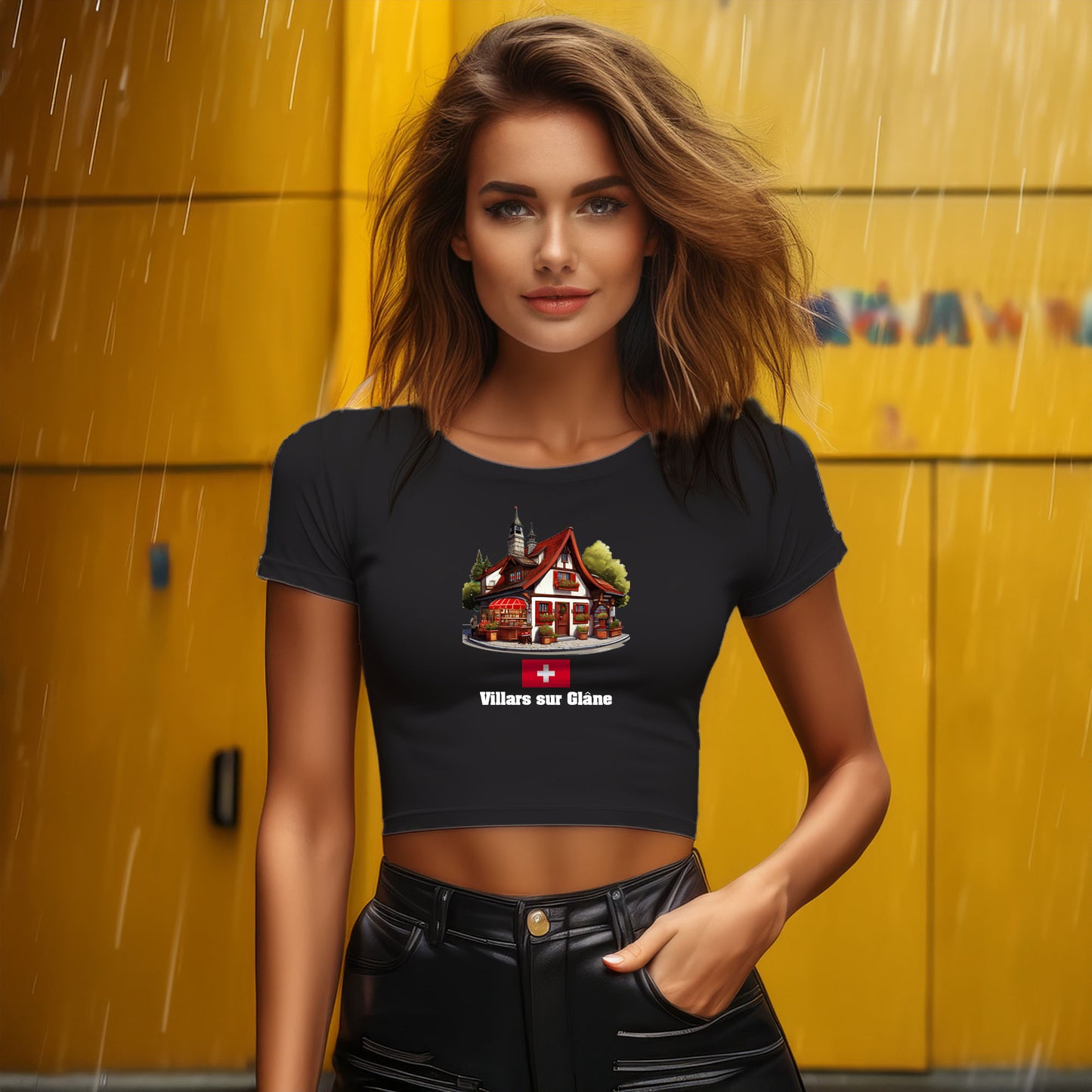 Villars sur Glâne Women Crop Tops