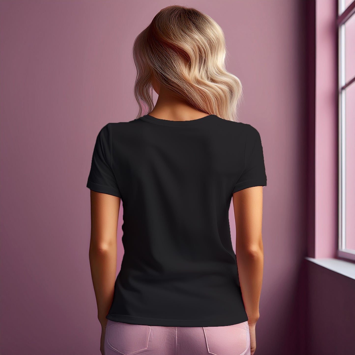06 Number Women's T-Shirt (Black)