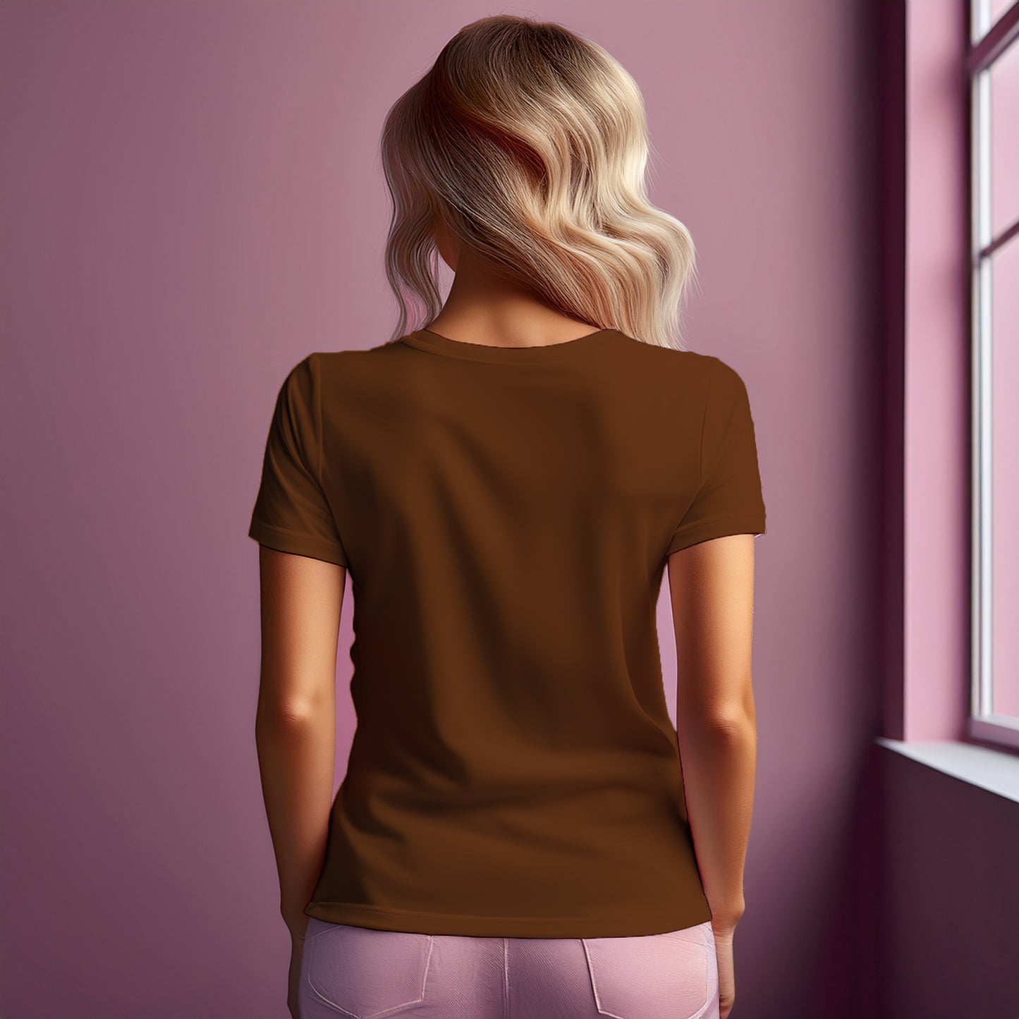 27 Number Women's T-Shirt (Brown)