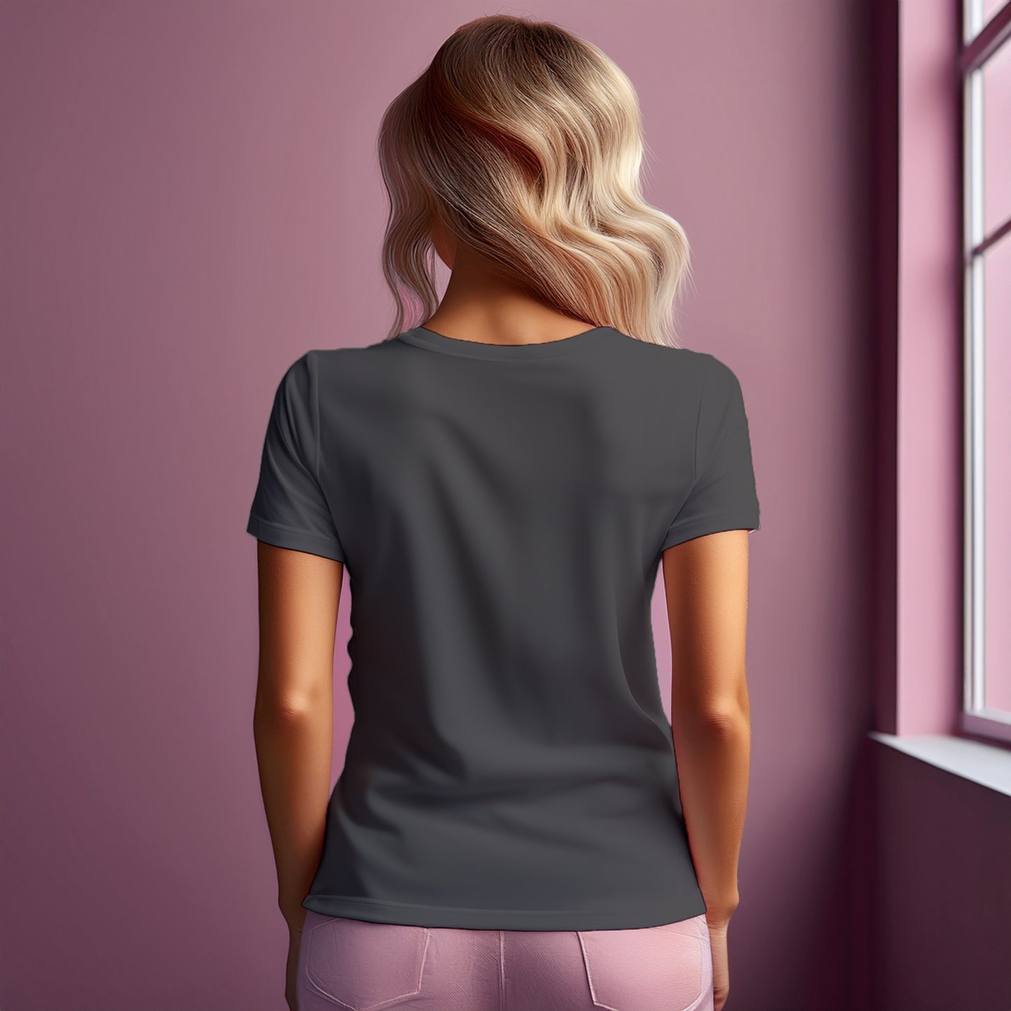 06 Number Women's T-Shirt (Charcoal Grey)