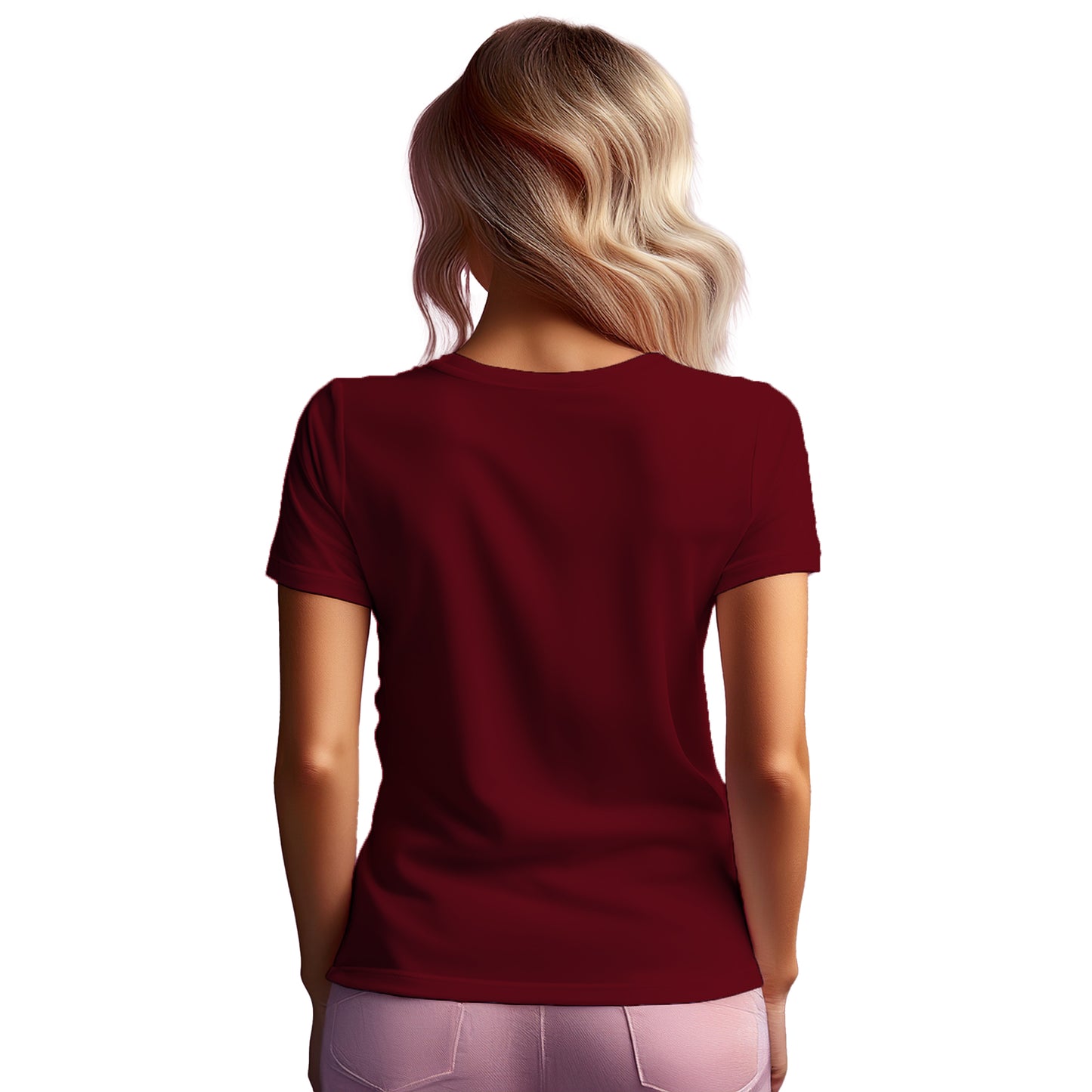 06 Number Women's T-Shirt (Maroon)