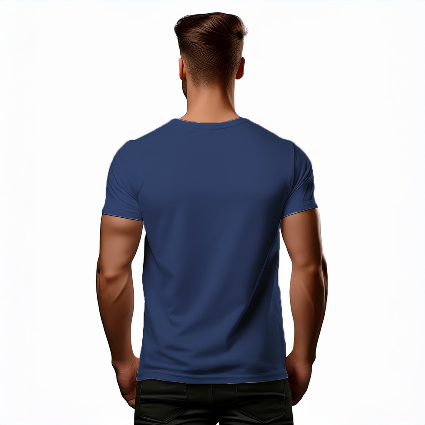 12 Number Unisex T-Shirt (Navy Blue)