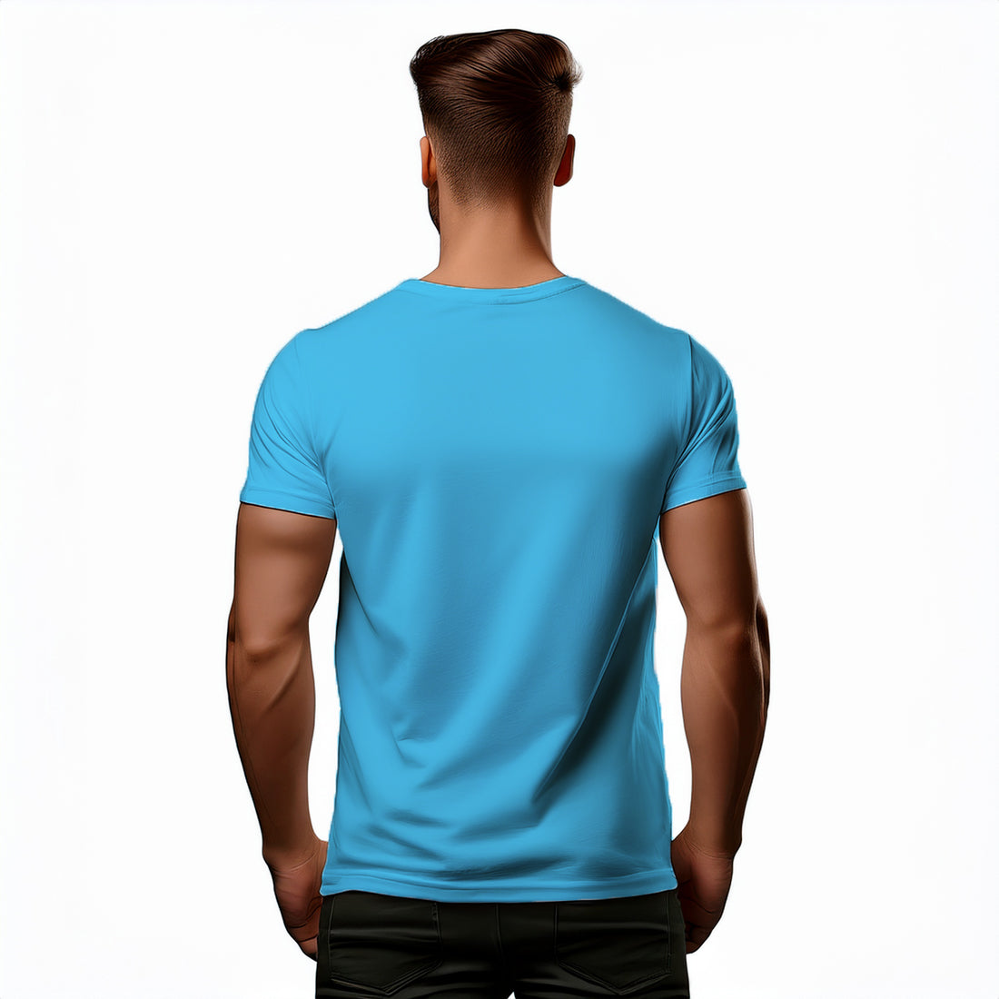32 Number Unisex T-Shirt (Sky Blue)