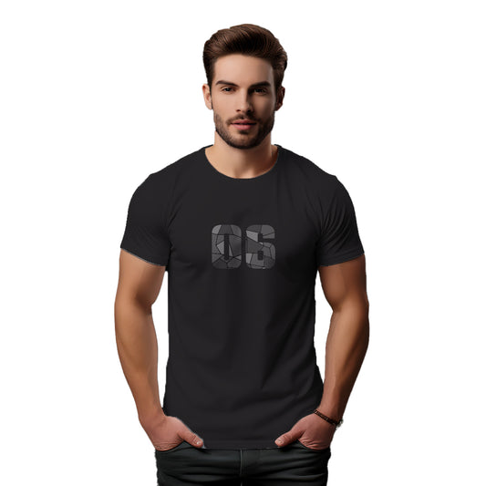 06 Number Unisex T-Shirt (Black)