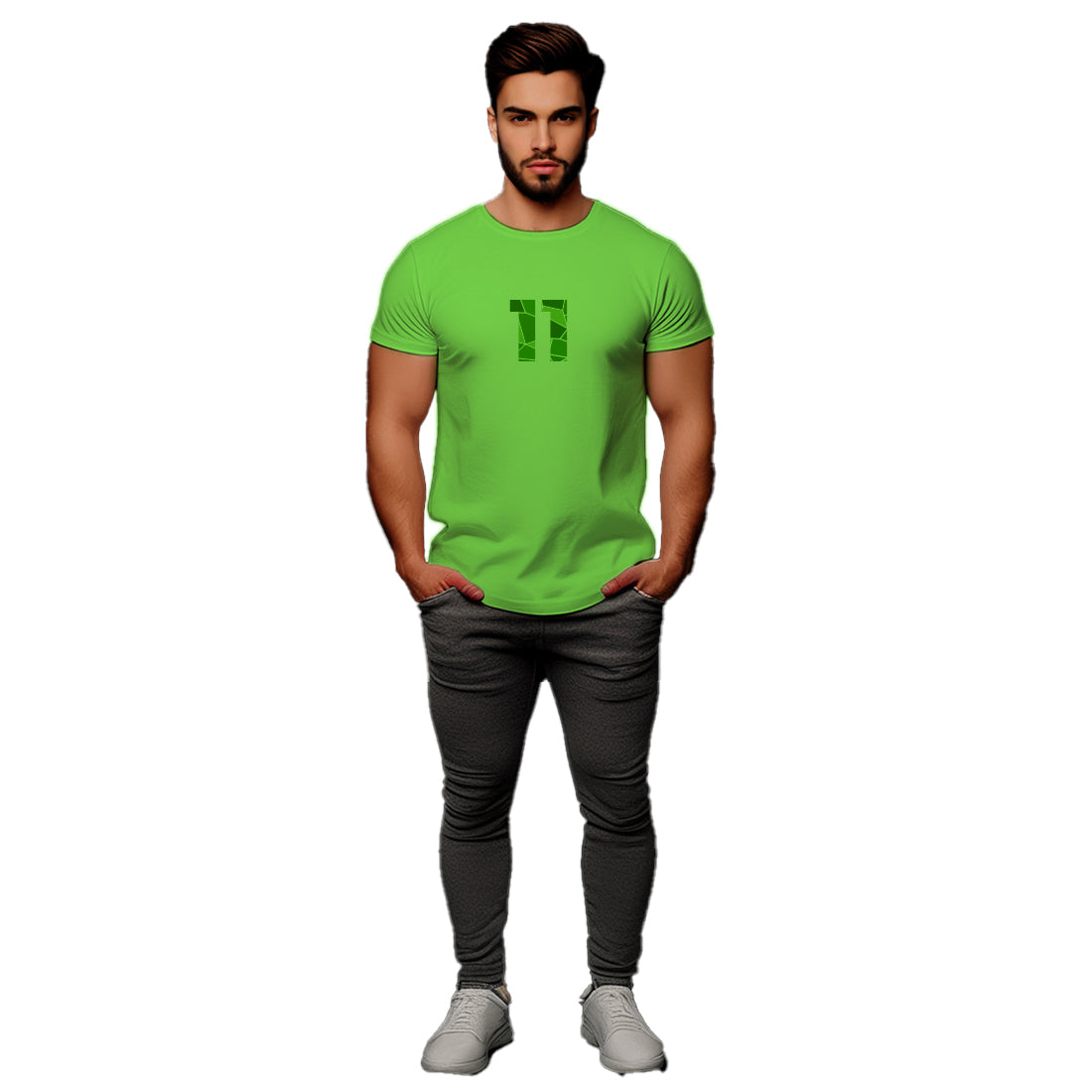 11 Number Unisex T-Shirt (Liril Green)