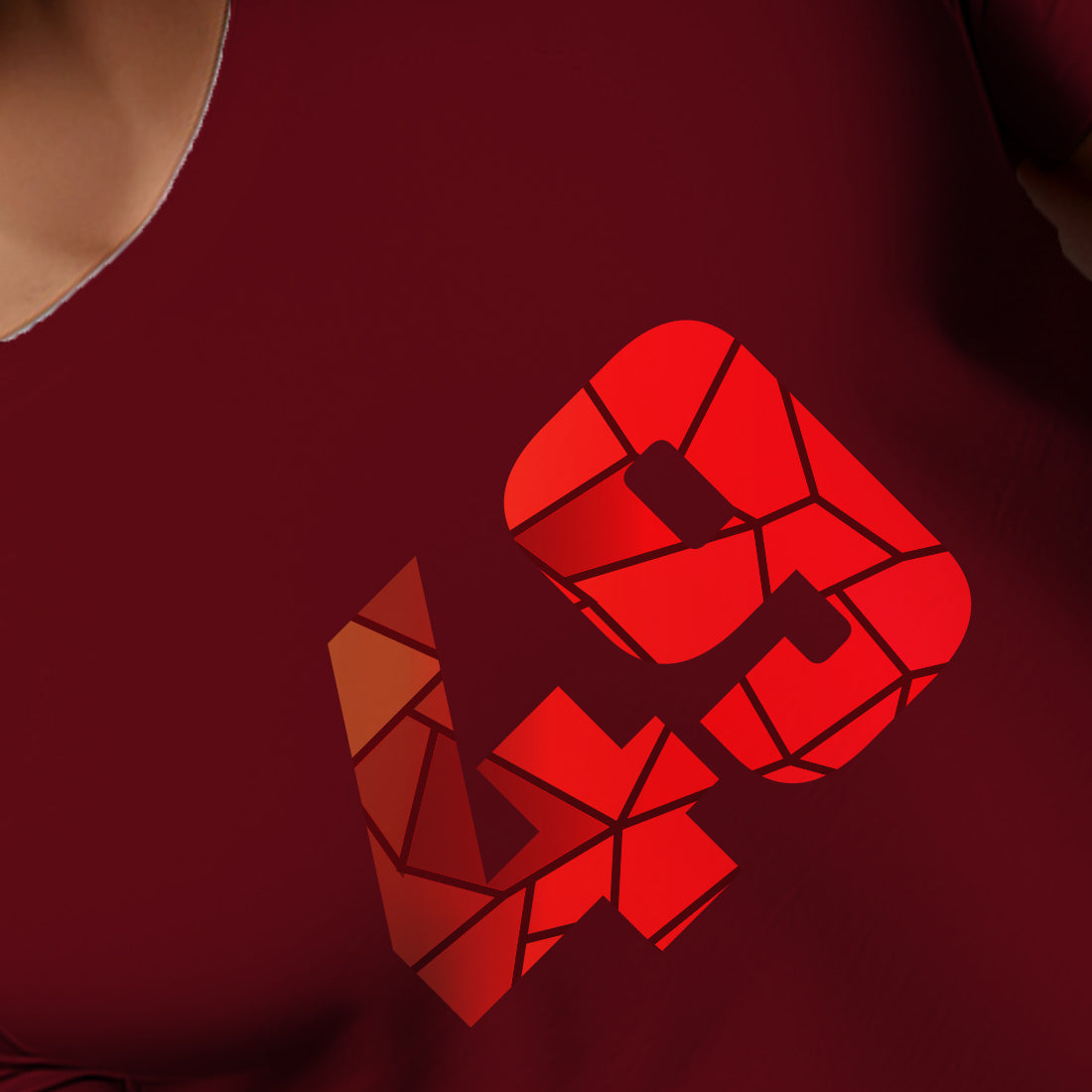 49 Number Unisex T-Shirt (Maroon)