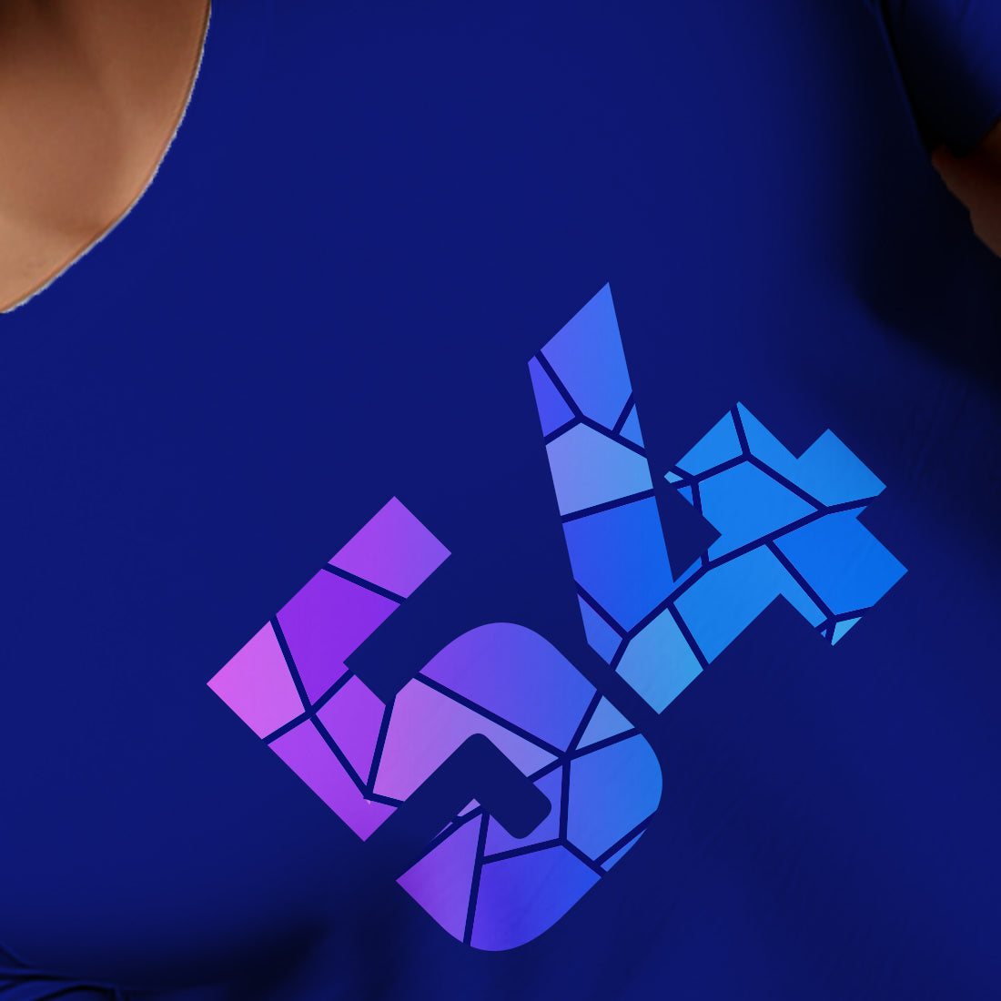 54 Number Unisex T-Shirt (Royal Blue)