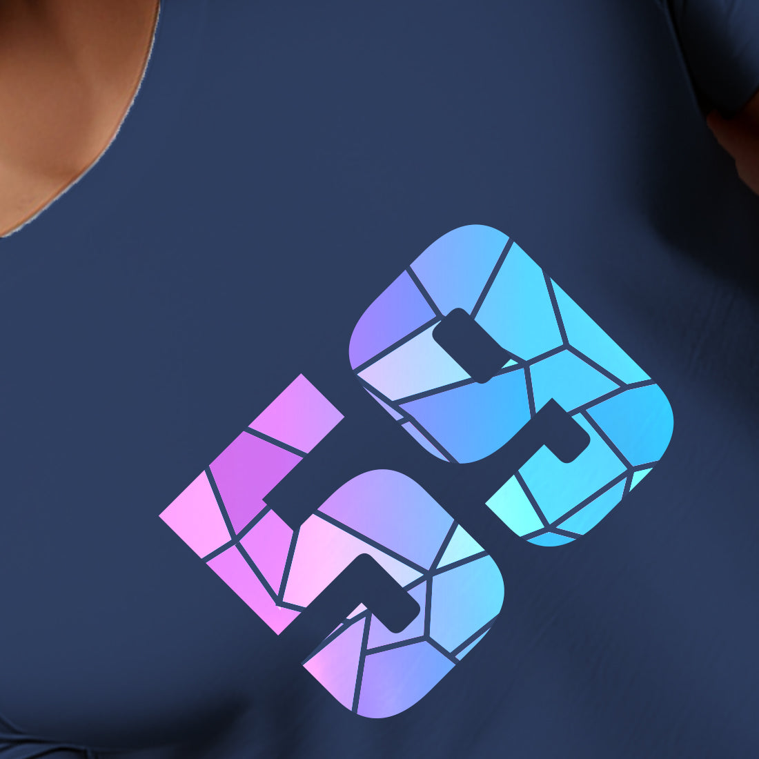 59 Number Unisex T-Shirt (Navy Blue)
