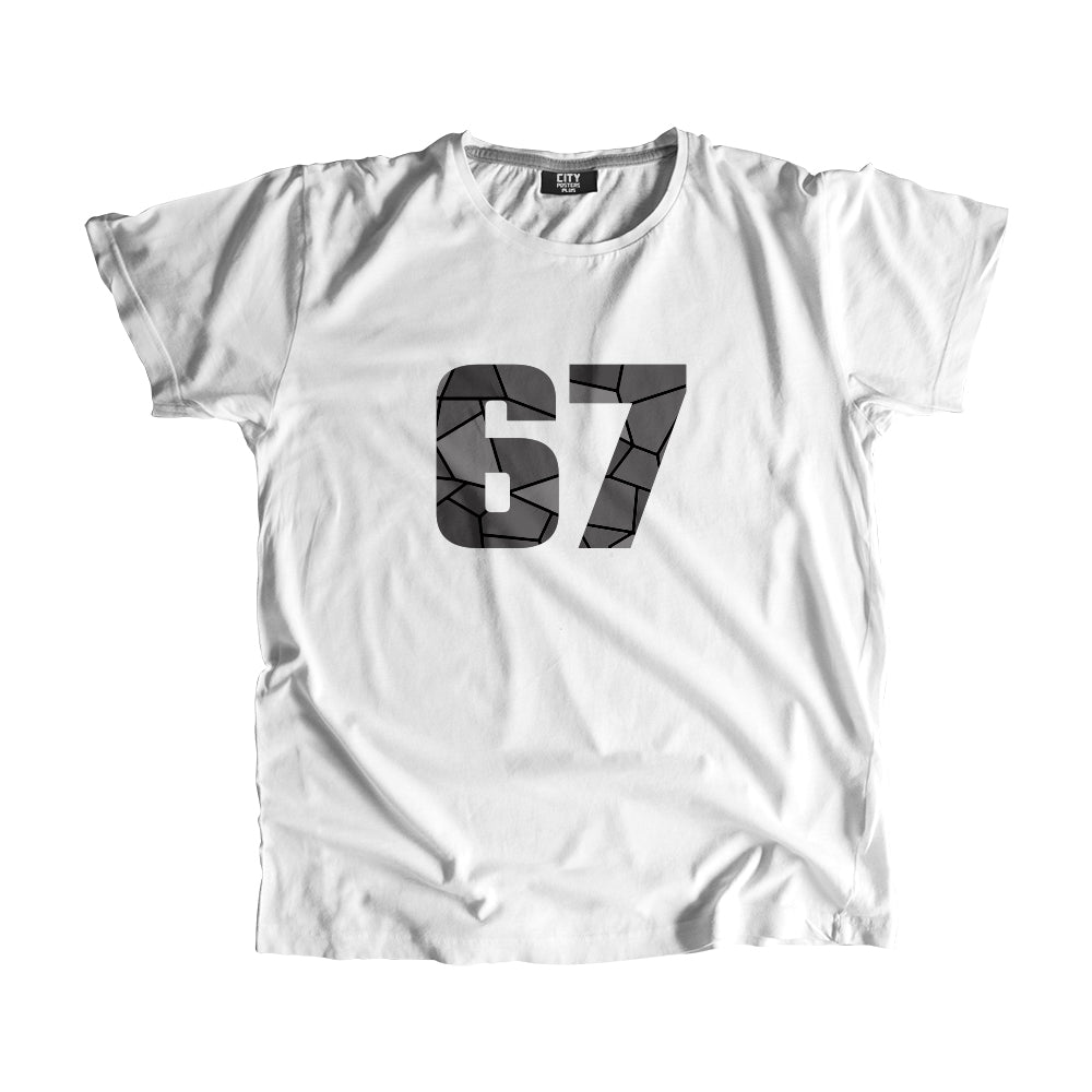 67 Number Unisex T-Shirt (White)