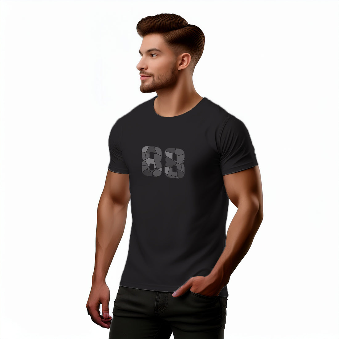 88 Number Unisex T-Shirt (Black)