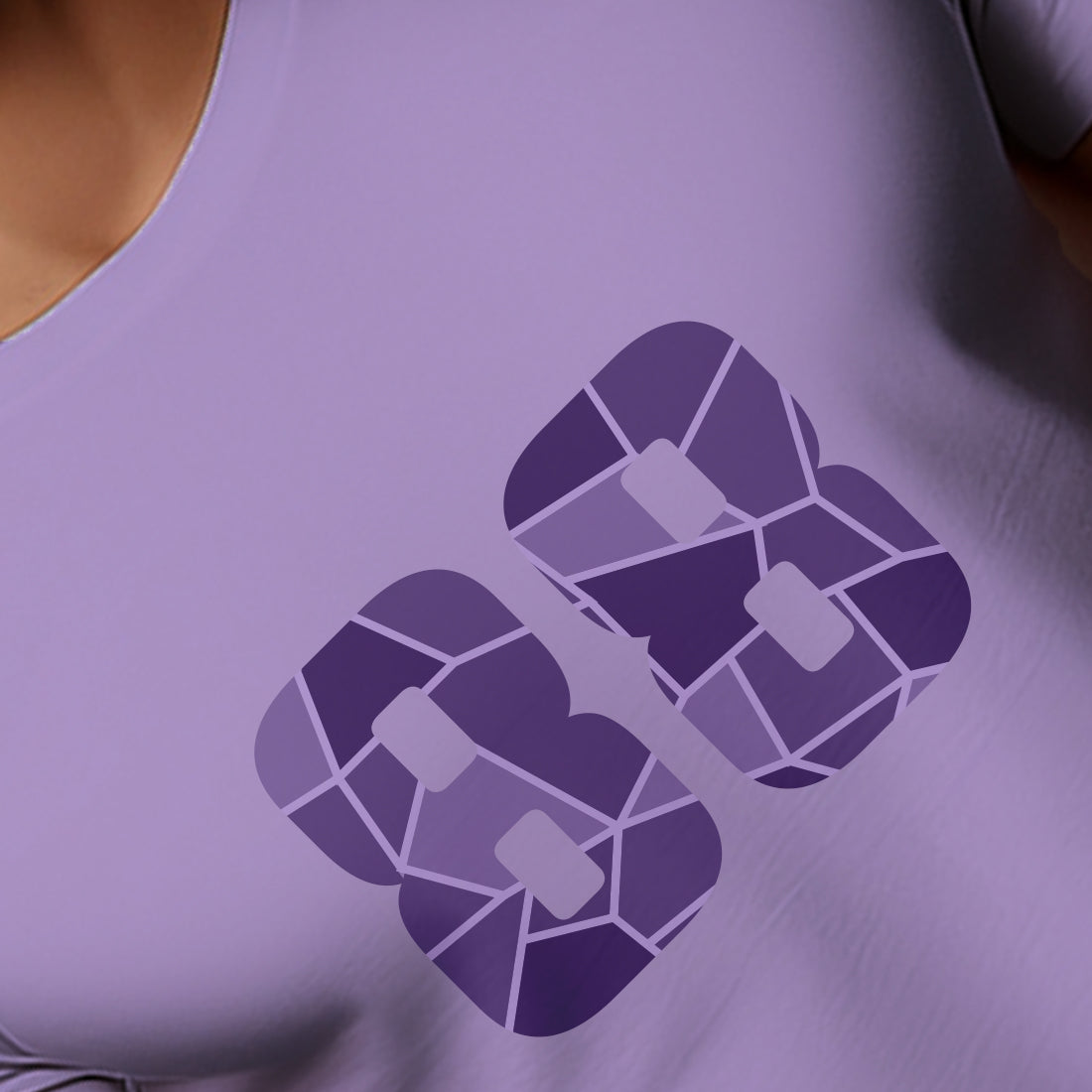 88 Number Unisex T-Shirt (Iris Lavender)