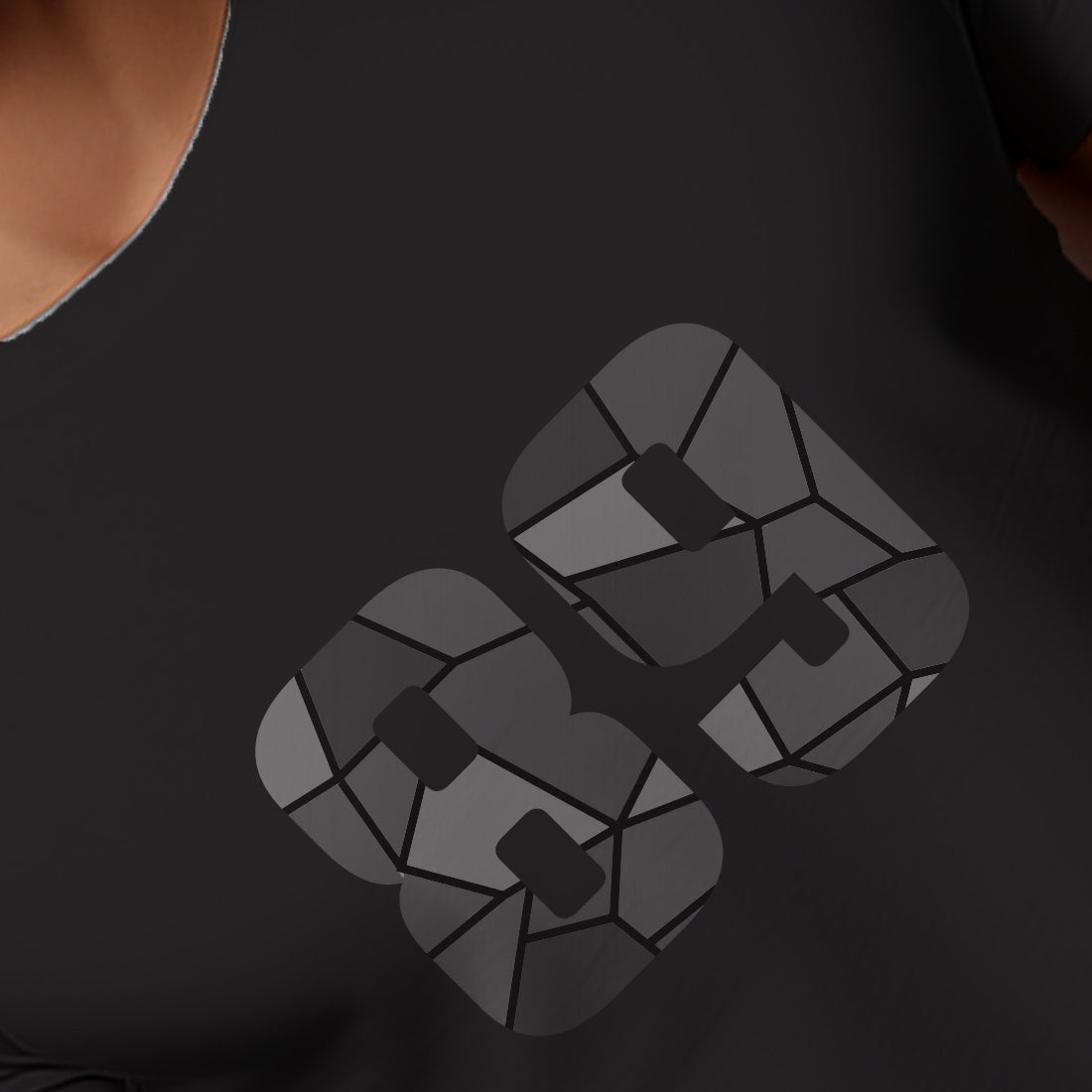 89 Number Unisex T-Shirt (Black)