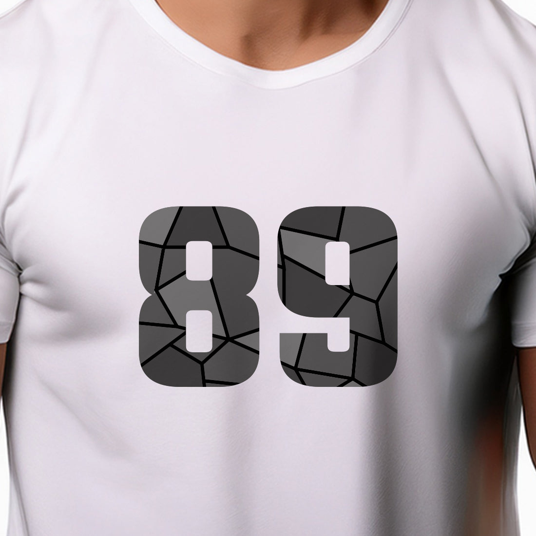 89 Number Unisex T-Shirt (White)