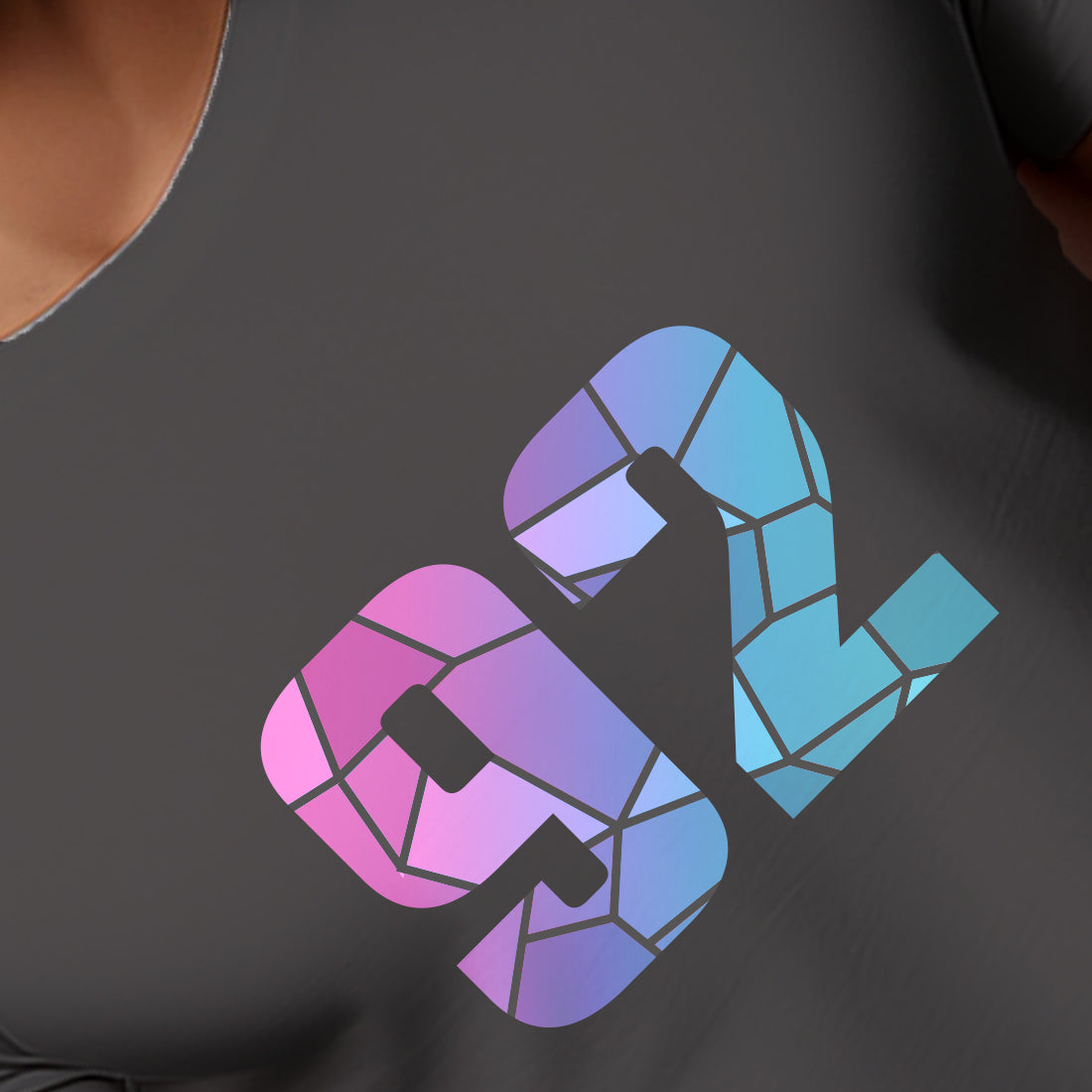 92 Number Unisex T-Shirt (Charcoal Grey)