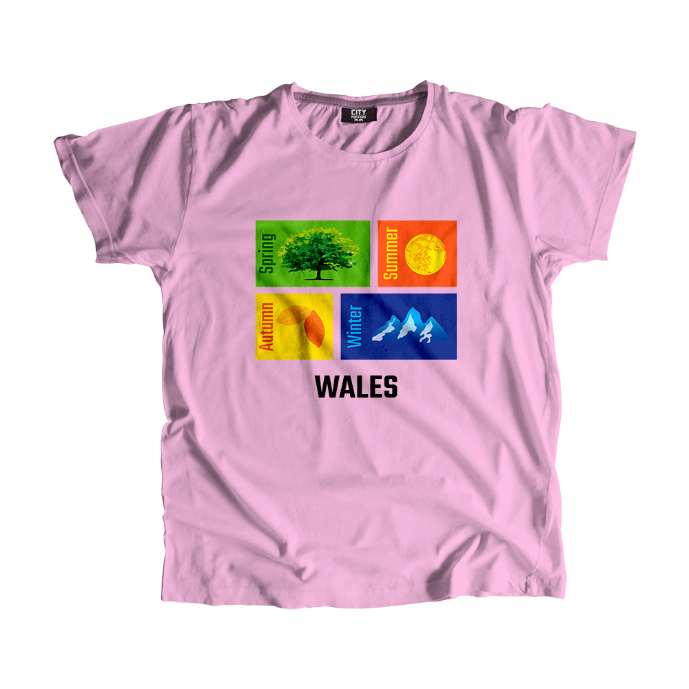 WALES Seasons Unisex T-Shirt (Liril Green)