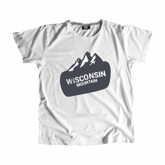 WISCONSIN Grey Mountain Unisex T-Shirt