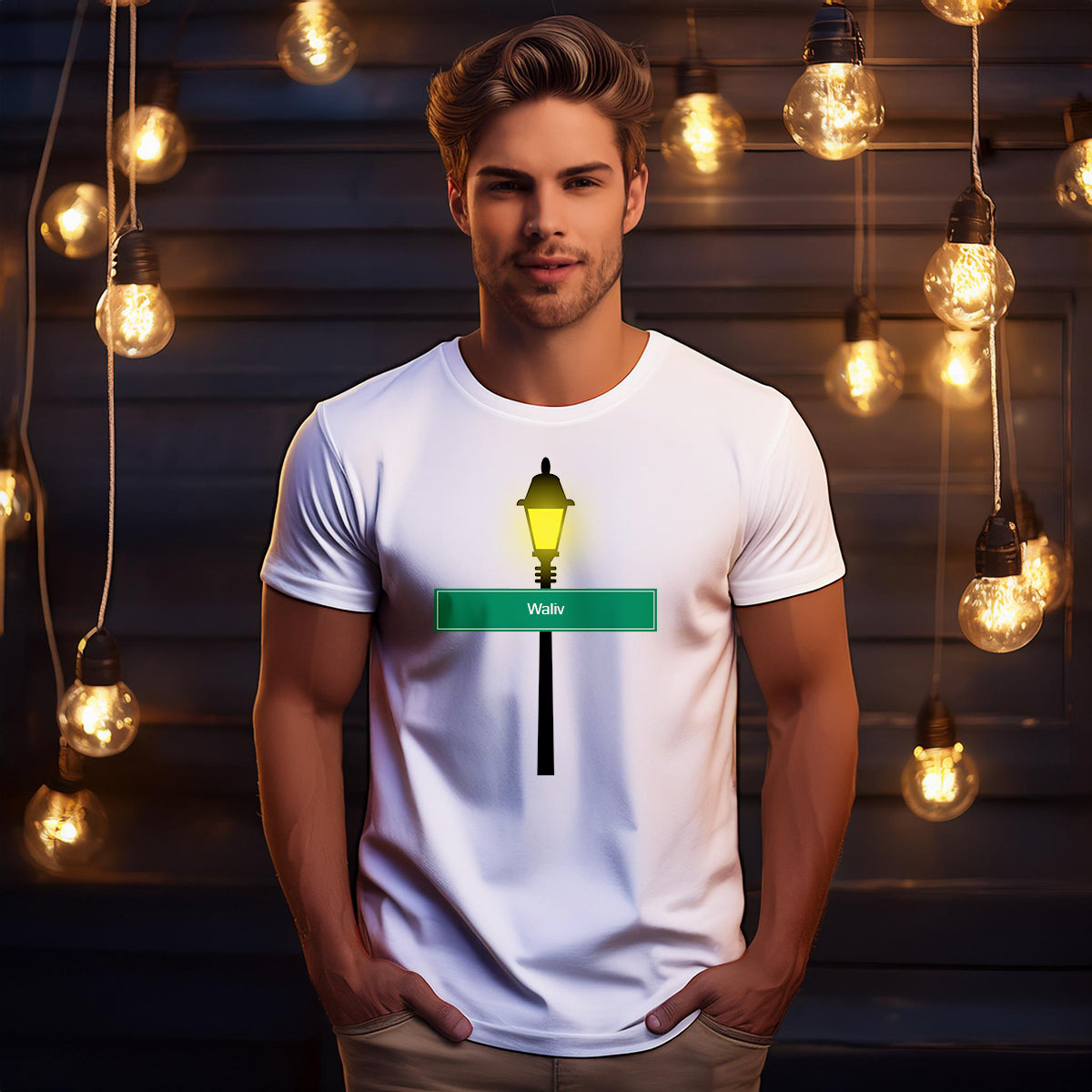 Waliv Street Lamp Unisex T-Shirt