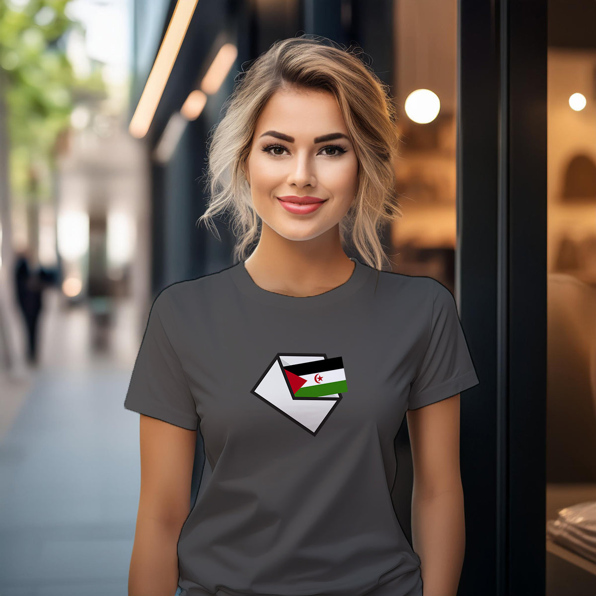 Western Sahara Mail Women T-Shirt