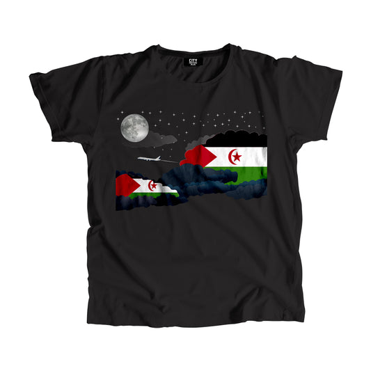 Western Sahara Night Clouds Unisex T-Shirt