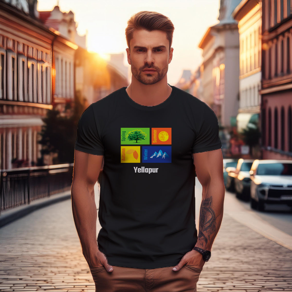 Yellapur Seasons Unisex T-Shirt